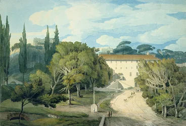 Le Couvent de Saint-Eufebio, près de Naples